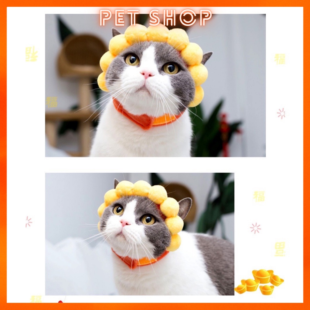 Mũ Xinh Xắn Nhiều Mẫu Mềm Dễ Thương Dành Cho Pet Thú Cưng