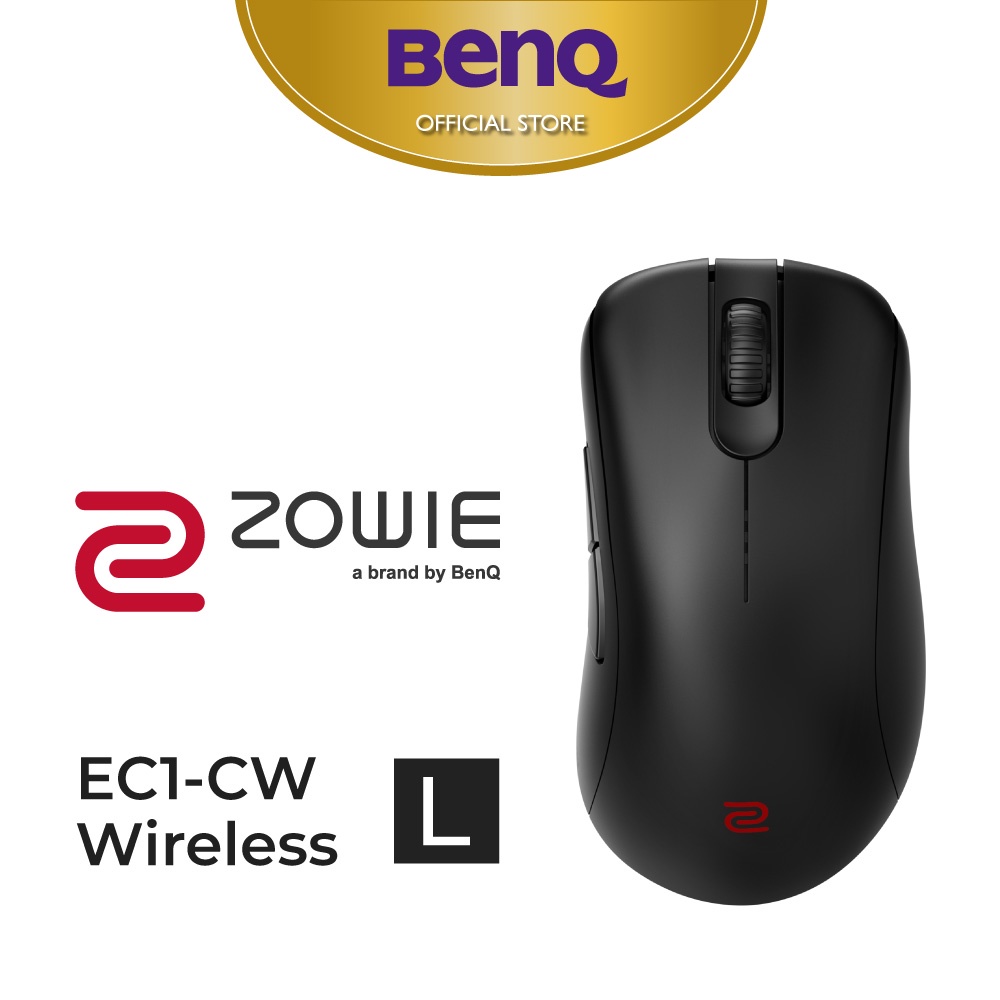 Chuột gaming không dây Esports BenQ ZOWIE EC1-CW công thái học, bánh lăn 24 nấc