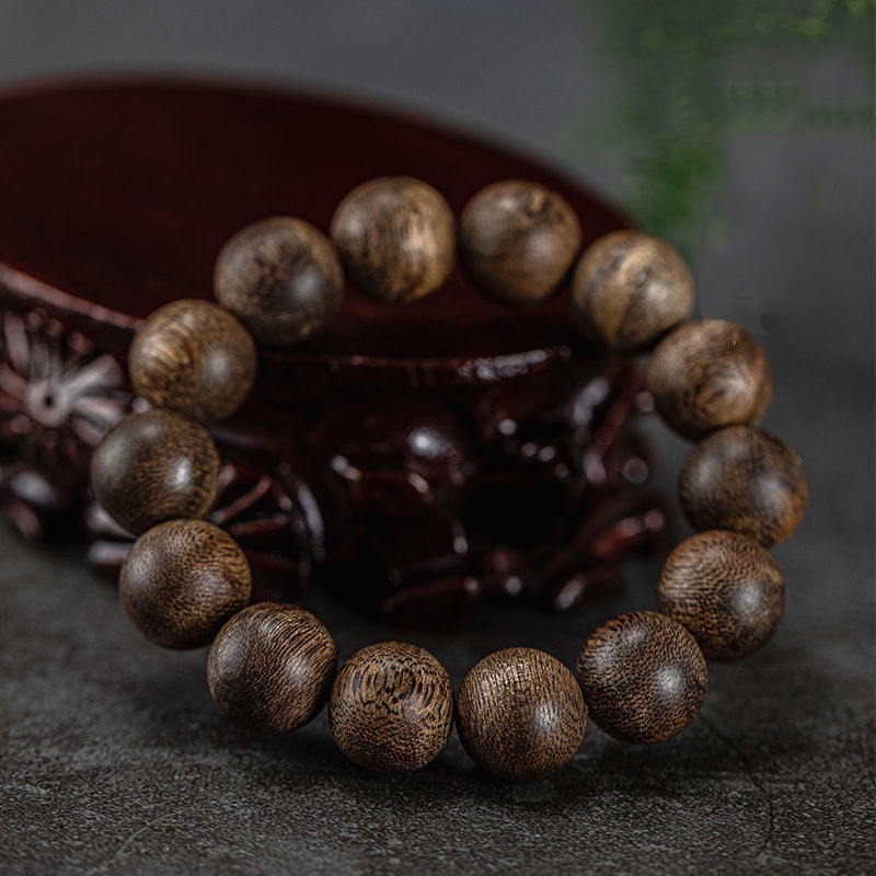 Vòng Tay Trầm Hương Đơn 10mm, 12mm , Vòng Phong Thủy Cao Cấp