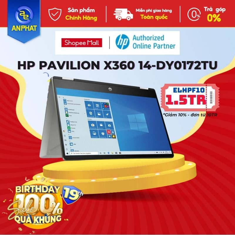  Laptop HP Pavilion X360 14-dy0172TU 