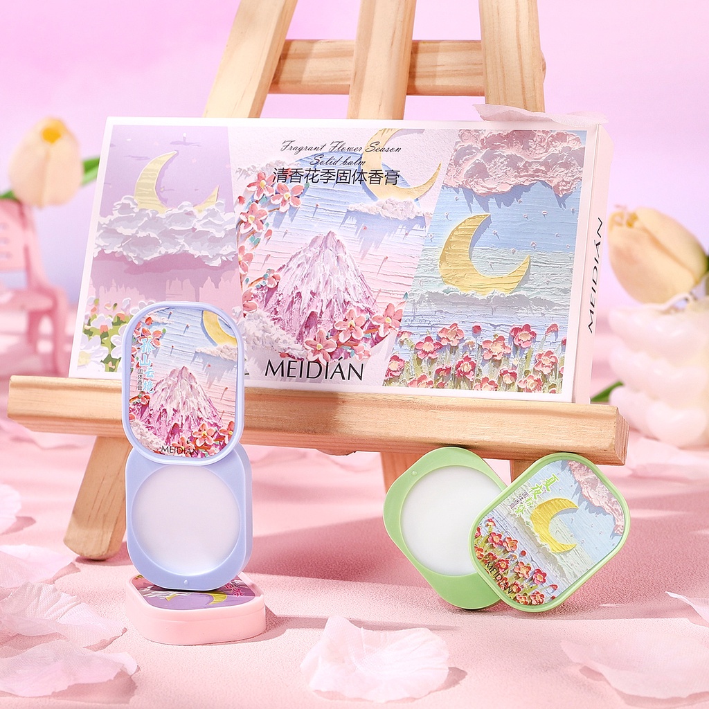 Set 3 Nước Hoa Sáp Khô MEIDIÁN Fragrant FLOWER M529