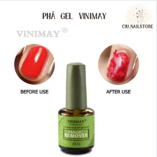 Nước phá gel vinimay 15ml ciu_nailstore