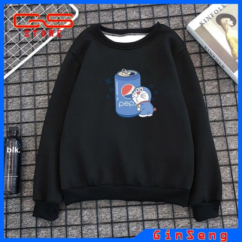 ÁO SWEATER NAM NỮ DOREMON PEPSI