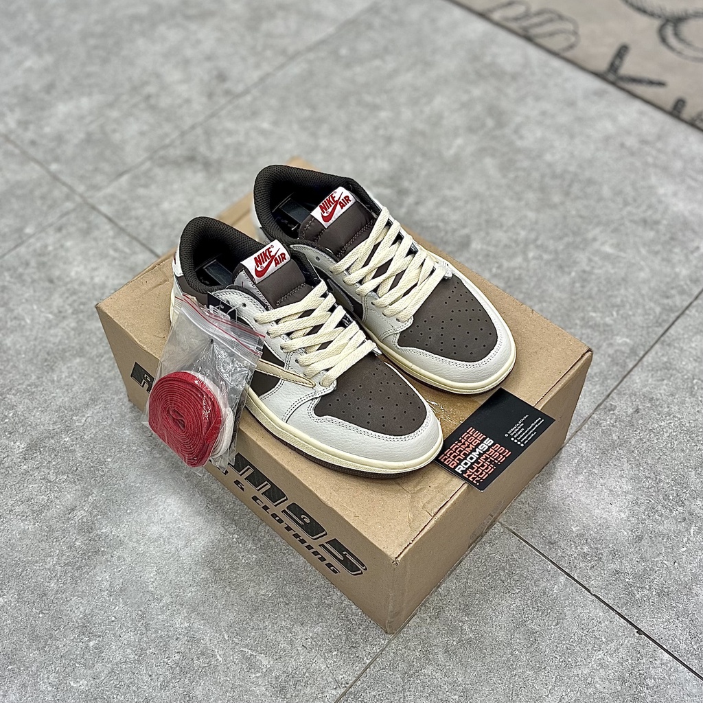 Giày thể thao sneaker JD1 Low Travist Reverse Mocha