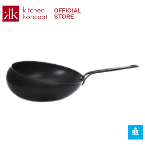 BK - Chảo wok thép carbon - 30cm