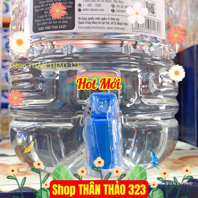 Nước Tinh Khiết SAPUWA 5 Lít Có Vòi Tiện Lợi