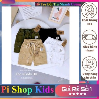Quần sooc kaki ngố cho bé trai