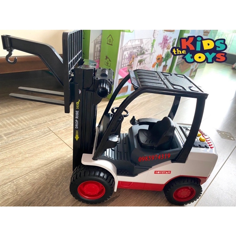 Xe Nâng, Xe Cẩu Đa Năng cao cấp Toystar âm thanh, đèn, đa chức năng.