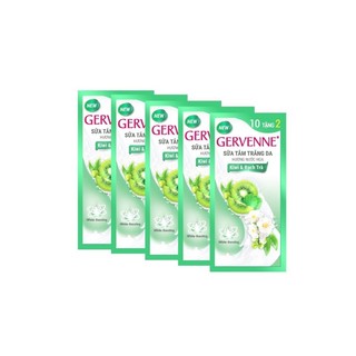 DÂY 12 GÓI SỮA TẮM TRẮNG DA GERVENNE