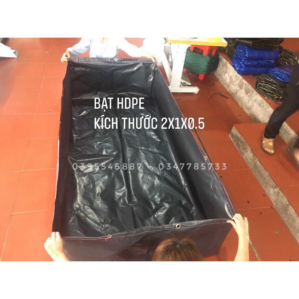 Bạt đen HDPE nuôi cá
