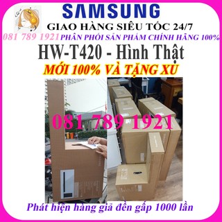 Bộ loa thanh samsung hw-t420 150w - hàng chính hãng