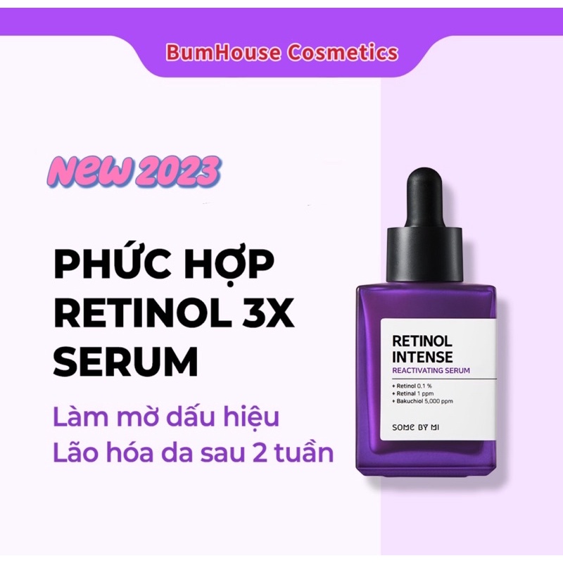 Tinh Chất RETINOL Ngăn lão hóa với Collagen và Peptides Some By Mi Retinol Intense Reactivating Serum 30ml