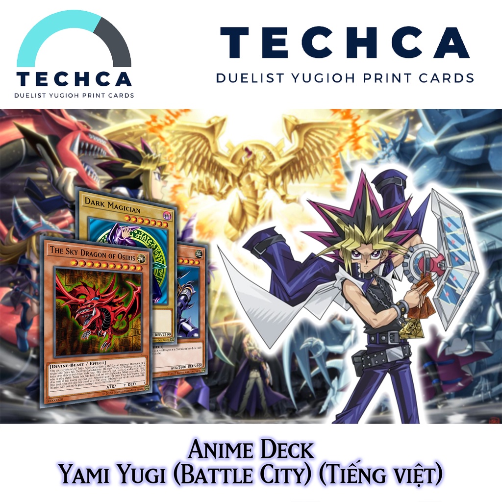 Bài In Tiếng Việt - Bộ bài Yugioh - Anime Deck - Yami Yugi