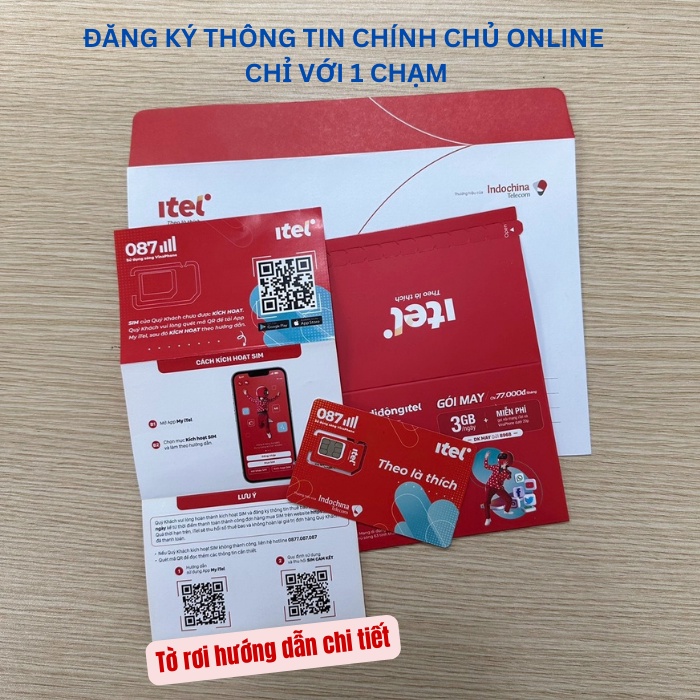 Siêu SIM 4G iTel MAY - Thoải mái DATA, không lo GIẬT LAG