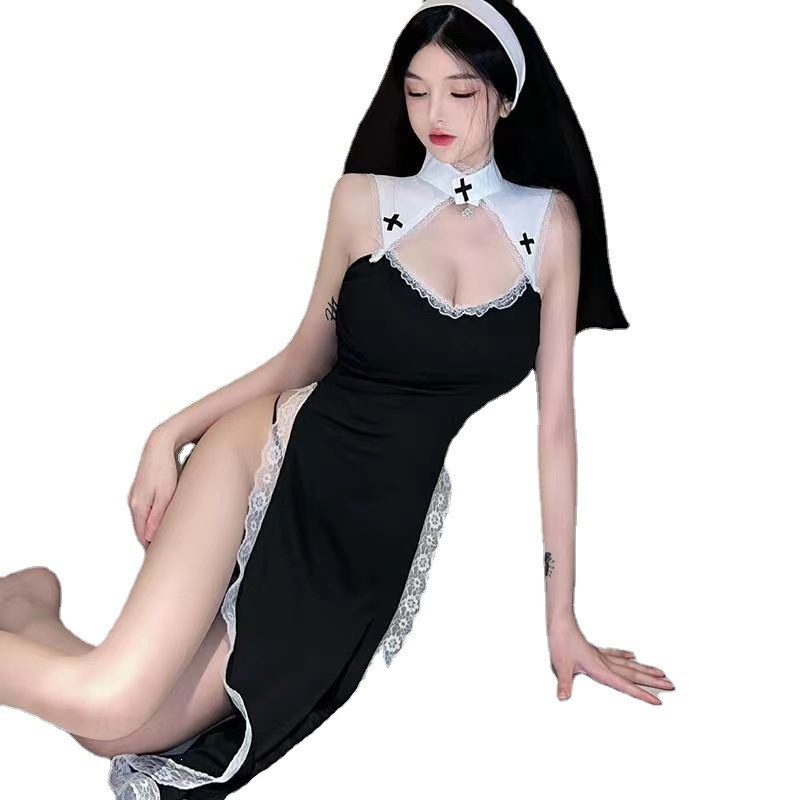 Váy ngủ cosplay nữ tu sĩ gợi cảm 2316 | BigBuy360 - bigbuy360.vn