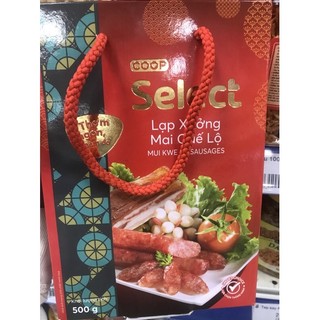 Lạp xưởng mai quế lộ Coop Select 500gt