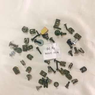 Bộ ốc lắp dàn áo xe wave rsx