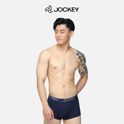 Hộp 3 quần lót Trunk nam Jockey Cotton 4C trơn - J1275 - TH2