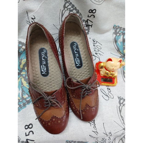 Giày bốt lolita size 35,5-36 si Nhật cao 8phân