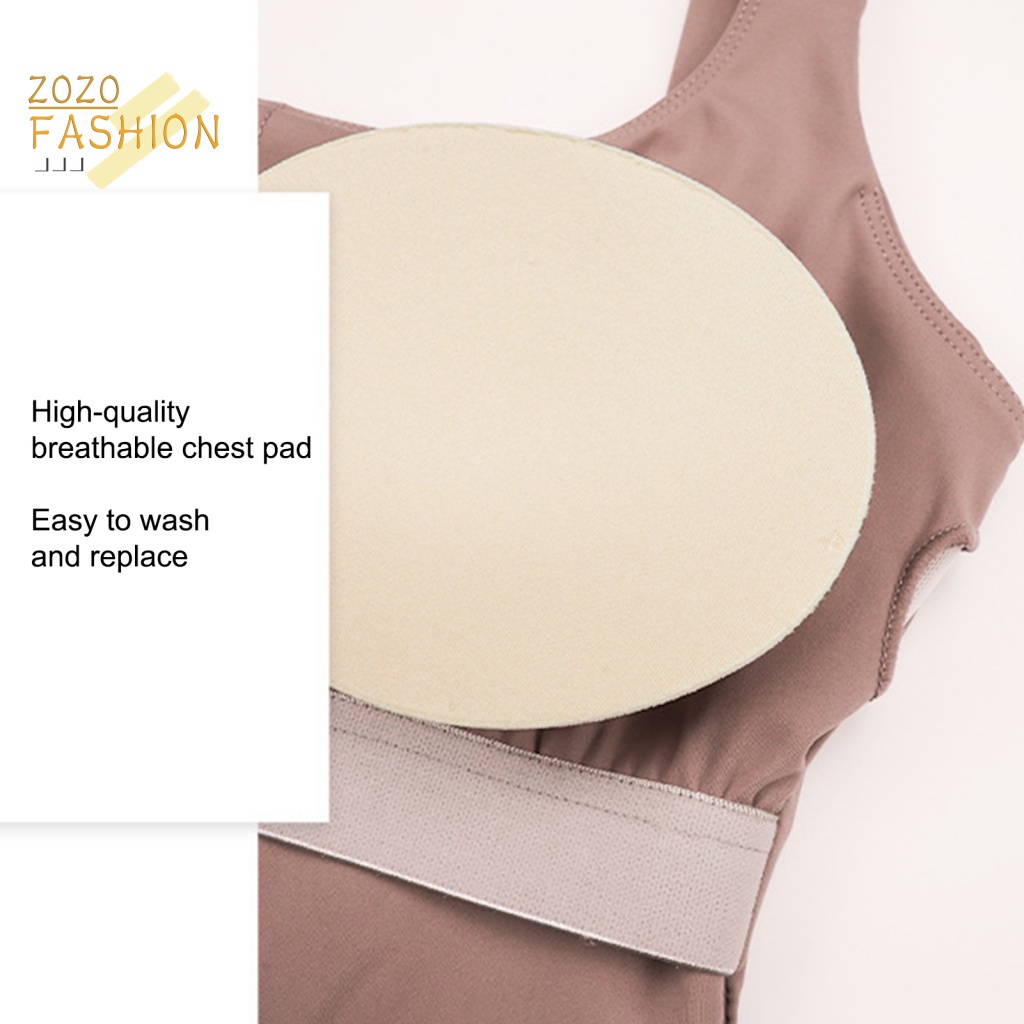 Bộ Áo Liền Quần Không Tay Mềm Mại Co Giãn Dùng Tập Yoga