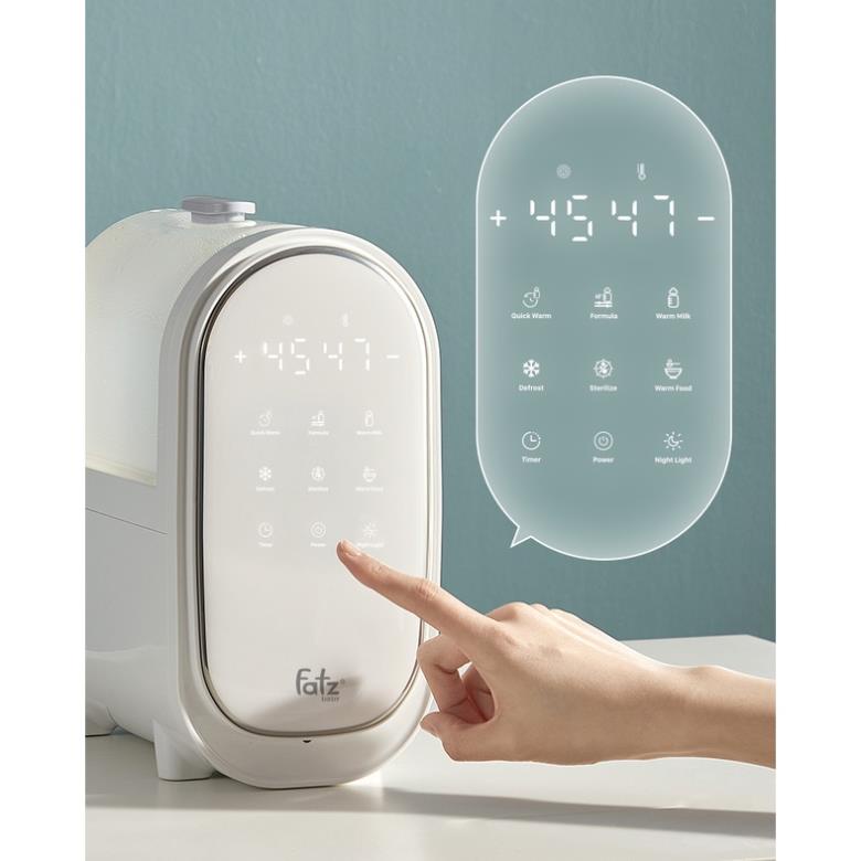 Máy hâm sữa tiệt trùng điện tử 2 bình FATZBABY _ DUO 6 - FB3090CY
