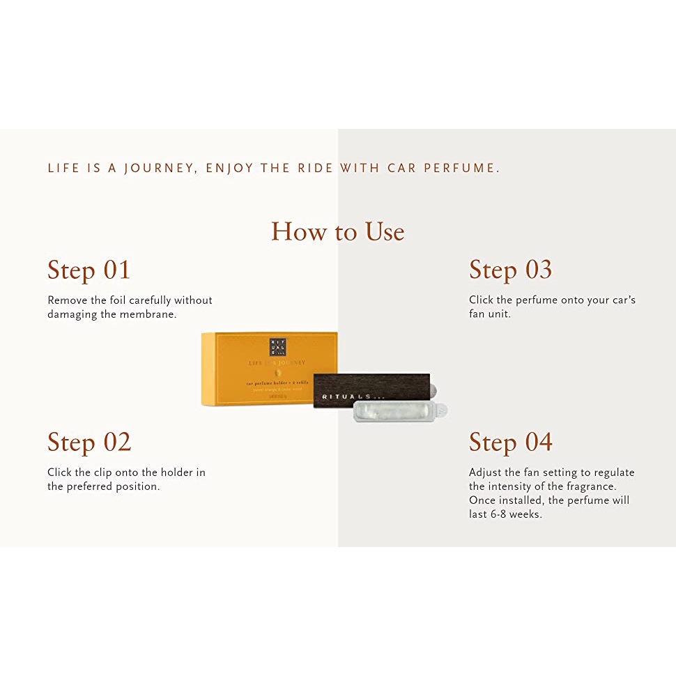 Xả Hàng Nước hoa xe hơi cao cấp dạng sáp RITUALS car perfumed | BigBuy360 - bigbuy360.vn