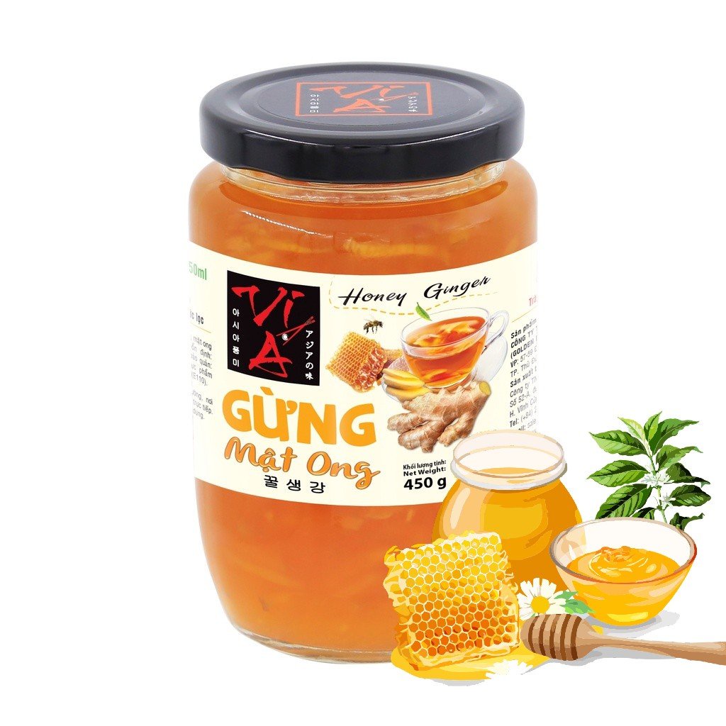 Gừng Mật Ong Golden Farm 450g