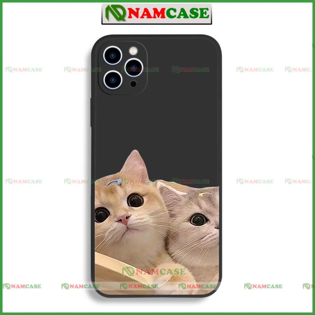 Ốp lưng iphone cặp đôi hoạt hình độc lạ mèo ngộ nghĩnh dễ thương đẹp cho ip 6/6s/7/8/X/XS/11/12/13/14 Pro Plus Max