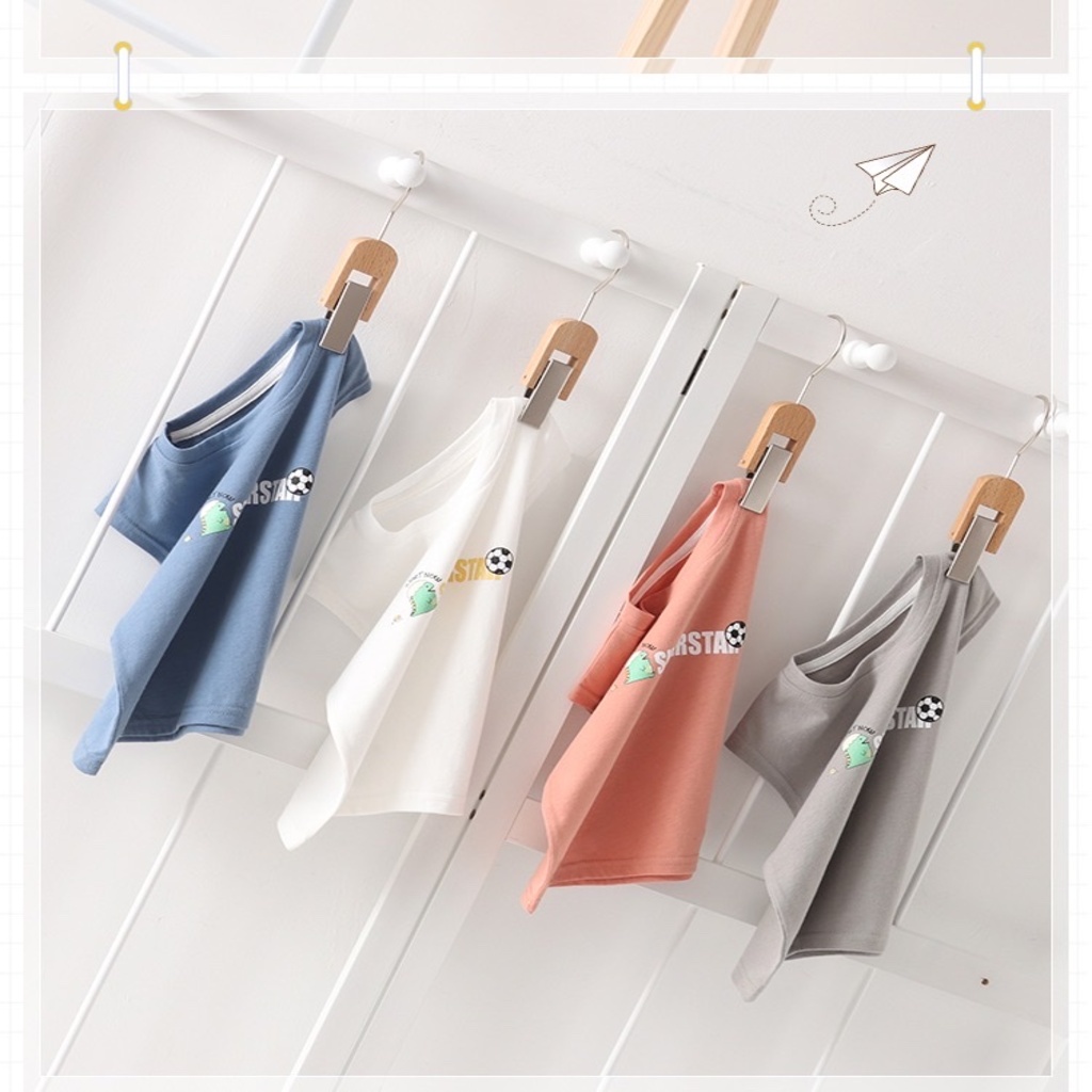 Áo ba lỗ bé trai bé gái, áo sát nách in hình quả bóng chất cotton thoáng mát-BINBON KIDS