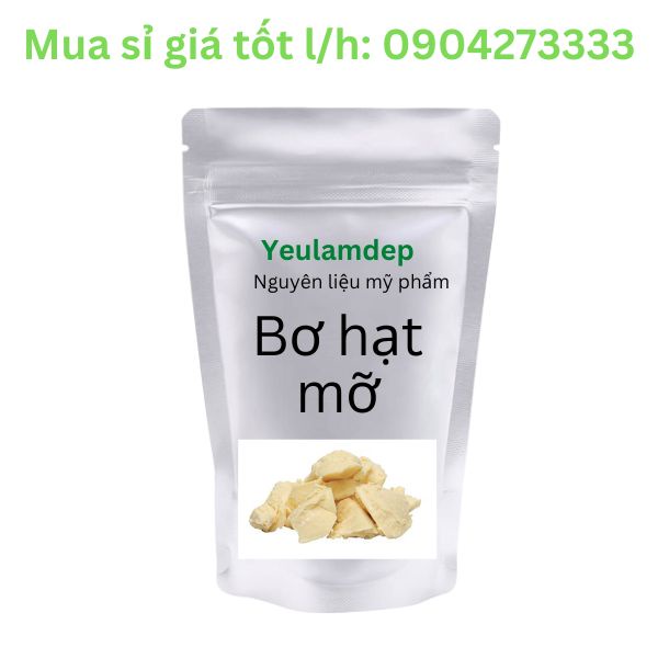 100g - 500g Bơ Hạt Mỡ, Shea Butter, Bơ Shea Tinh Chế, Làm Son Môi, Làm Kem Dưỡng Da