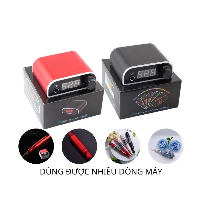 Nguồn Biến Áp (Ổn Áp) Máy Phun Xăm, Nguồn Led Đổi Nguồn Máy Pen, Máy KTS Tốt