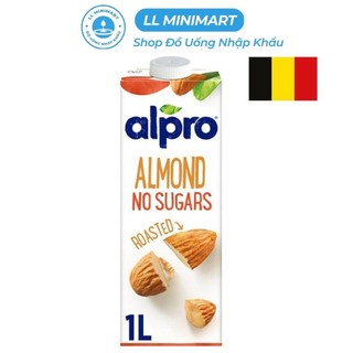 Sữa Alpro Hạnh Nhân Không Đường Hộp 1 Lít - Sữa Hạt Nhập Khẩu Châu Âu