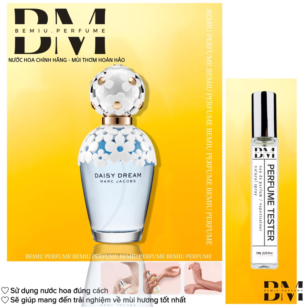 Nước Hoa DAISY DREAM, MARC JACOBS 𝗕𝗲𝗺𝗶𝘂𝘀𝘁𝗼𝗿𝗲𝗽𝗲𝗿𝗳𝘂𝗺𝗲