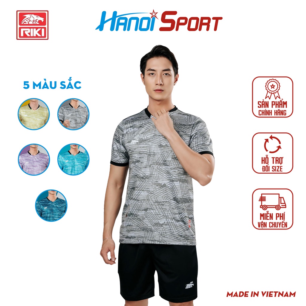 Bộ Quần Áo Bóng Đá RIKI Spec Chất Vải RFD Co Giãn 4 Chiều