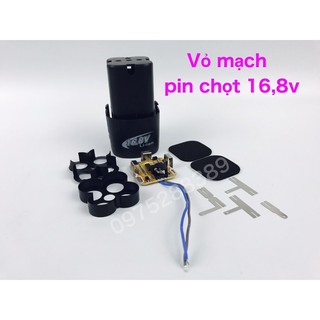Combo Vỏ + Mạch pin chọt 16,8v đầy đủ phụ kiện