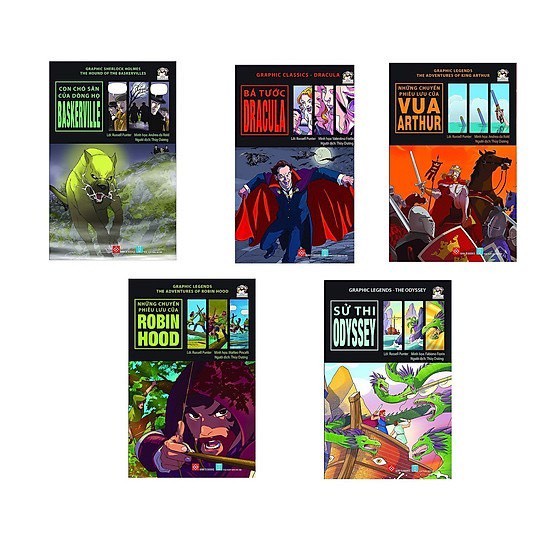 Sách thiếu nhi - Graphic Legends ( nhiều chủ đề )
