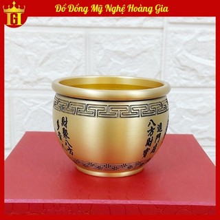Bát Tụ Bảo Đựng Kim Tiền, Đĩnh Vàng Đĩnh Bạc Cầu Tiền Tài Lộc