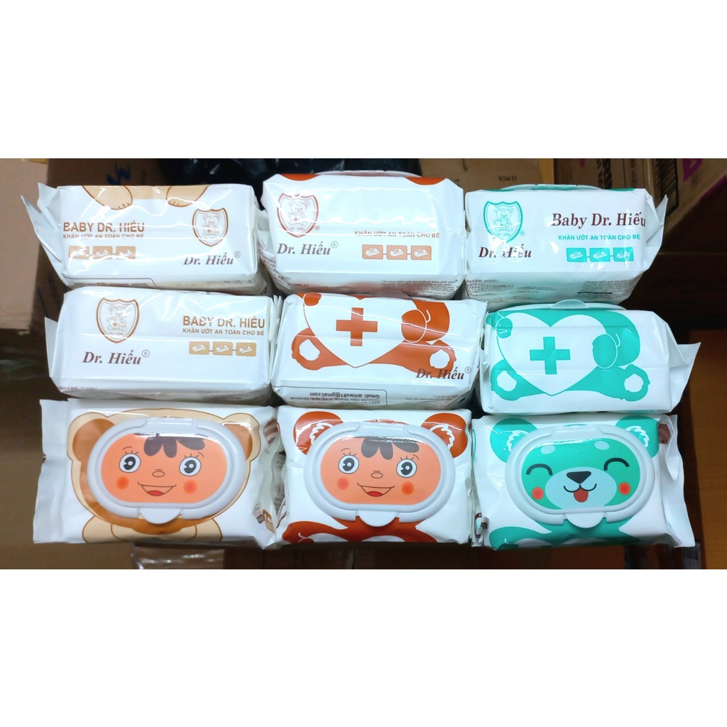 Khăn Ướt Dr.Hiếu An Toàn Cho Mọi Loại Da