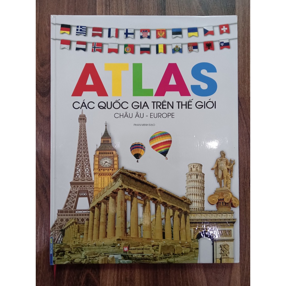 Sách - Atlas các quốc gia trên thế giới Châu Âu