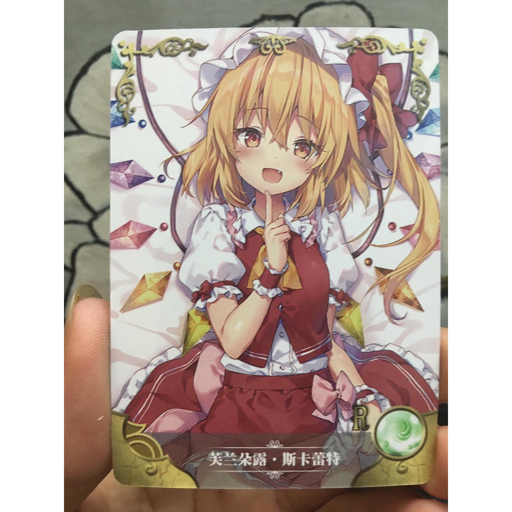 Thẻ bo góc nhân vật Flandre Scarlet – Touhou Project NS-08 – R