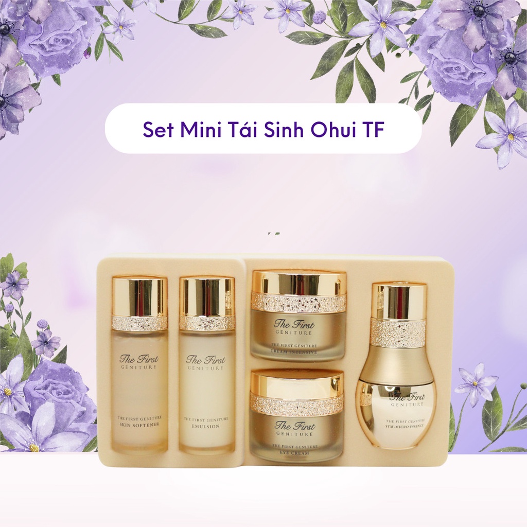 Set mini ohui the frist tái sinh, phục hồi 5sp mẫu mới