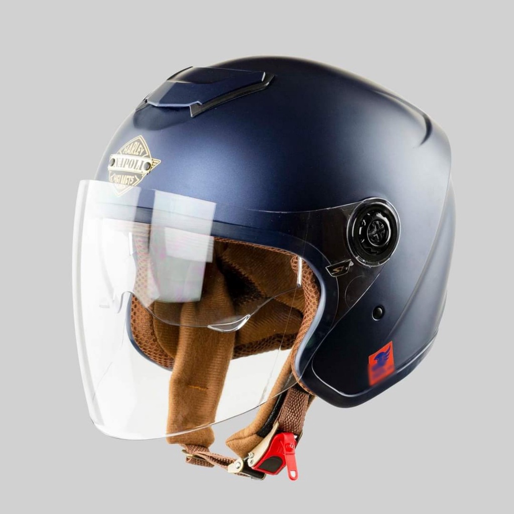 Mũ Bảo Hiểm 125 NAPOLI 2 Kính  -Bảo Hành 12 Tháng .