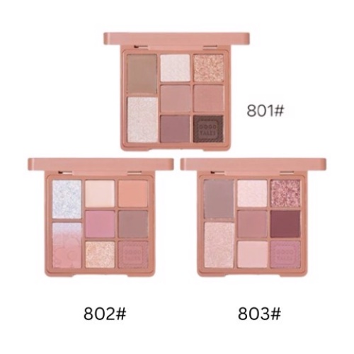 Bảng Phấn Mắt 8 Ô Gogo Tales Retro Mist Eyeshadow Palette