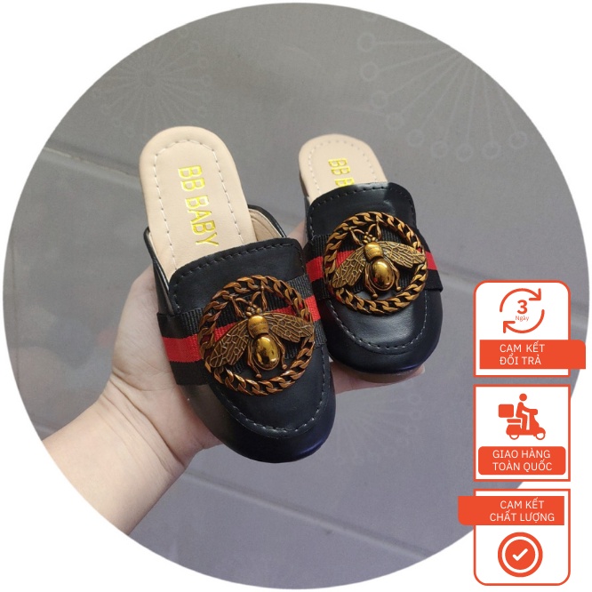 Giày Sục Khoá ong tròn Dành Cho Trẻ Em