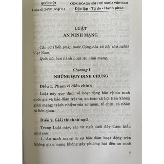 Sách_Luật An Ninh Mạng (Hiện Hành)