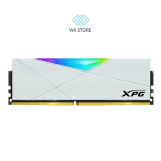 Ram máy tính Adata DDR4 XPG SPECTRIX D50 RGB 16GB Bus 3200MHz WHITE GREY