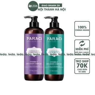 Dầu gội Faraci dưỡng tóc phục hồi siêu mềm mượt faraci 500ml - 750ml ,LEDA