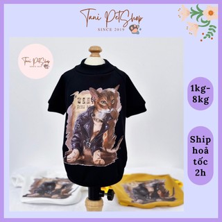 Áo cho chó mèo - áo thun mèo cho thú cưng - quần áo thú cưng mùa hè tanipetshop