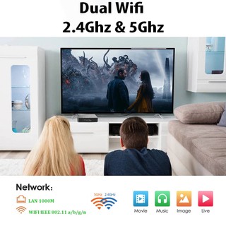 Android tivi box magicsee n5 max x4 chip s905x4 tặng khiển voice, android 11 , ram 4gb , bộ nhớ 32gb , phiên bản 2022