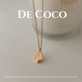 [KHÔNG ĐEN GỈ] Vòng cổ bạc 925 Fiona DECOCO ACC DECOCO ACC.accessories DECOCO ACC ACCESSORIES